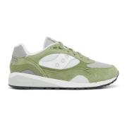 Saucony Gröna Shadow-6000 Unisex Sneakers Green, Herr