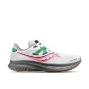 Saucony Stiliga vita grus sneakers för kvinnliga löpare White, Dam