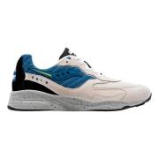 Saucony 3D Grid Hurricane Cream/Blue Sneakers White, Herr
