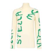 Stella McCartney Sköldpaddshals Tröja Green, Dam