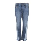 Stella McCartney Klassiska Straight Jeans Blue, Dam