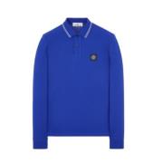 Stone Island Polo Shirt V0022 - Storlek: XL, Färg: V0022 - Bright Blue...