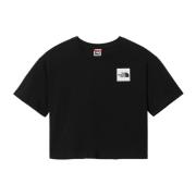 The North Face T-shirt Black, Dam