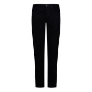 Tom Ford Slim-Fit Svarta Jeans för Män Black, Herr