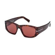 Tom Ford Stiliga Ft0987 Solglasögon Brown, Unisex