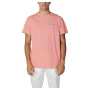 Trussardi T-Shirts Pink, Herr