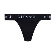 Versace Trosa med logotyp Black, Dam