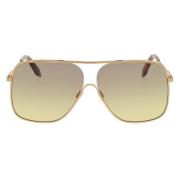 Victoria Beckham Stiliga solglasögon för kvinnor Beige, Dam
