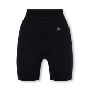Vivienne Westwood ‘Bea’ shorts med logotyp Black, Dam