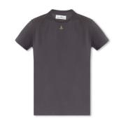 Vivienne Westwood T-shirt med logotyp Gray, Herr
