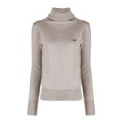 Vivienne Westwood Stone High Neck Top Gray, Dam