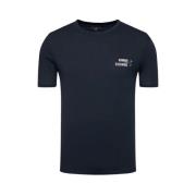 Armani Exchange Crew Neck T-Shirt Blue, Herr