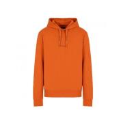 Armani Exchange Orange Sweatshirt Orange, Herr
