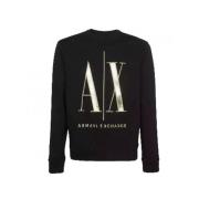Armani Exchange Noir Sweatshirt Black, Herr