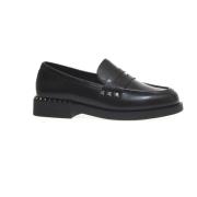 ASH Nero Studs Moccasins för Kvinnor Black, Dam