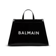 Balmain Oliviers Cabas i vinyl Black, Dam