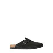 Birkenstock Mocka Boston Träskor Black, Unisex