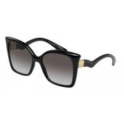 Dolce & Gabbana Stiliga solglasögon för kvinnor Black, Dam