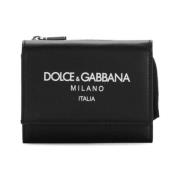Dolce & Gabbana Svarta Plånböcker Black, Herr
