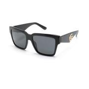 Dolce & Gabbana Dg4436 50187 Sunglasses Black, Dam