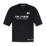 Dolce & Gabbana Tryckt T-shirt Black, Herr