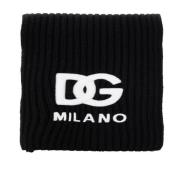 Dolce & Gabbana Halsduk med logotyp Black, Unisex