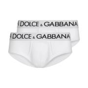 Dolce & Gabbana Vit Slip Brando 2 Pack White, Herr