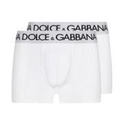 Dolce & Gabbana Vit Regular Boxer Underkläder White, Herr