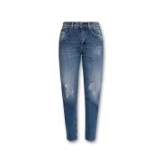 Dolce & Gabbana Slim Fit Blå Jeans Blue, Dam