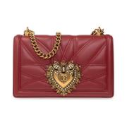 Dolce & Gabbana ‘Devotion Medium’ axelväska Red, Dam
