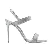 Dolce & Gabbana Kim 'Keira' Kristall Hälssandaler Gray, Dam
