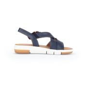 Gabor Lättvikts sandal för kvinnor med optimal komfort Blue, Dam