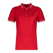 Geox ustin; polo t -skjorta Red, Dam