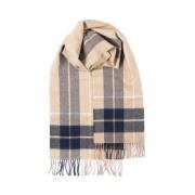 Gloverall Oversized Lammskalschal - Kamelkoll Beige, Dam