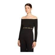 Wolford Long Sleeve Tops Black, Dam