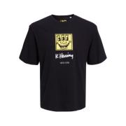 Jack & Jones Klassisk T-Shirt Black, Herr