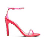 Stuart Weitzman Höj din stil med Nudistglam 100 sandaler Pink, Dam