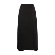 Jil Sander Svarta Kjolar - Klassisk Kollektion Black, Dam