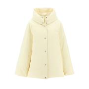 Jil Sander Stilfull Vinter Dunjacka för Kvinnor Beige, Dam