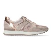 Mephisto Dam Sneaker i lädermix - Nude Pink, Dam