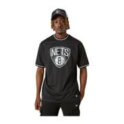 New Era CamisetaBA Brooklynets Black, Herr