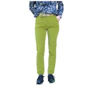 Aeronautica Militare Velvet Chino Byxor - Cedro Green, Dam