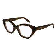 Alexander McQueen Trendiga och stiliga Gles Am0360O glasögon Brown, Da...