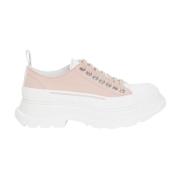 Alexander McQueen Rosa Låga Sneakers Pink, Dam