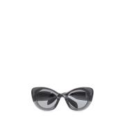 Alexander McQueen Stiliga solglasögon för kvinnor Gray, Dam