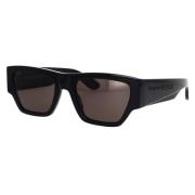 Alexander McQueen Rockinspirerade vintage solglasögon Black, Herr