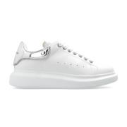 Alexander McQueen Sneakers med logotyp White, Dam