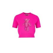 Alexander Wang Stilren T-Shirt Pink, Dam