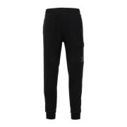 C.p. Company Svarta Joggers med Cargo Ficka Black, Herr