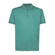 C.p. Company Avslappnad Polo Shirt Frosty Spruce-M Green, Herr
